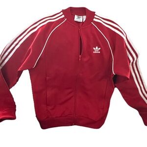 Adidas Red Track Jacket